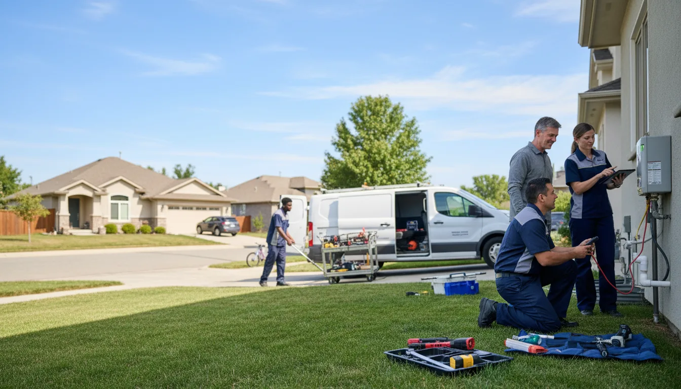 Tankless water heater service in Sharon Grove, KY